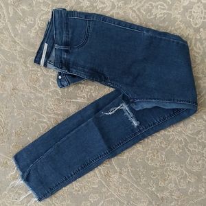 Zara Trafaluc Dark Blue Jean Legging